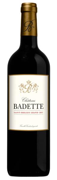 Chateau Badette Jahrgang 2021 Saint Emilion